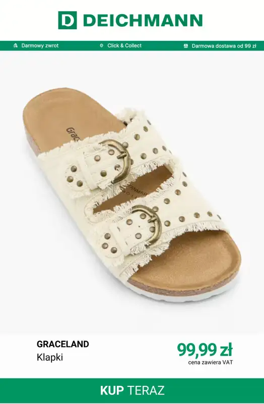 Deichmann - gazetka promocyjna Buty damskie Graceland od środy 22.07  - strona 3