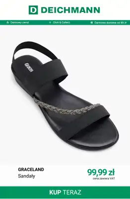 Deichmann - gazetka promocyjna Buty damskie Graceland od środy 22.07  - strona 4