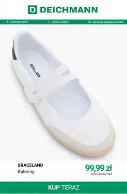 Deichmann - gazetka promocyjna Buty damskie Graceland od środy 22.07  - strona 11