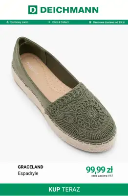 Deichmann - gazetka promocyjna Buty damskie Graceland od środy 22.07  - strona 6