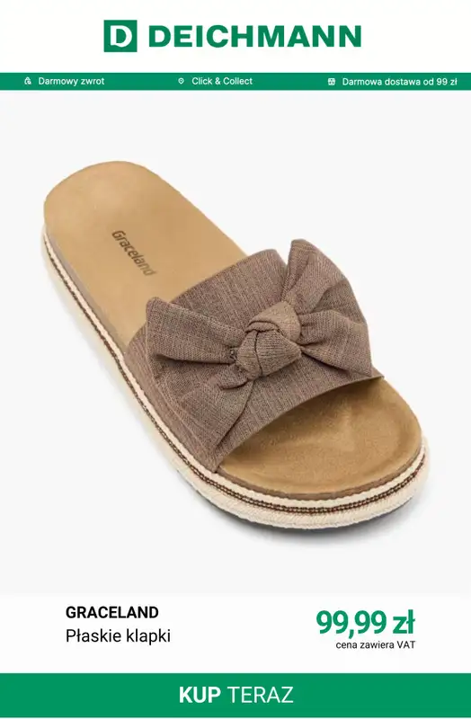Deichmann - gazetka promocyjna Buty damskie Graceland od środy 22.07  - strona 8