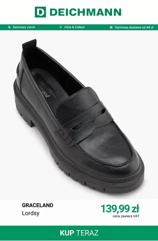 Deichmann - gazetka promocyjna Buty damskie Graceland od środy 22.07  - strona 17