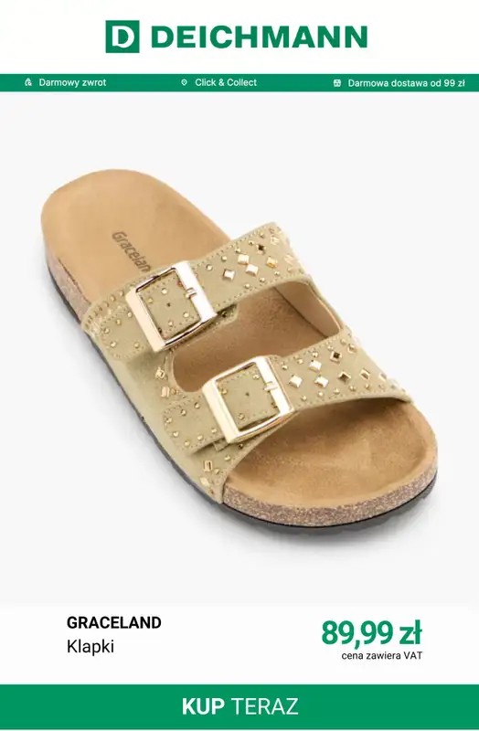 Deichmann - gazetka promocyjna Buty damskie Graceland od środy 22.07  - strona 13