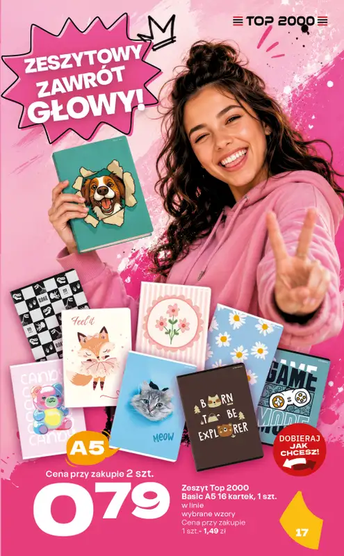 Twój Market - gazetka promocyjna Katalog Szkolny 2026 od wtorku 21.07 do niedzieli 06.09 - strona 17