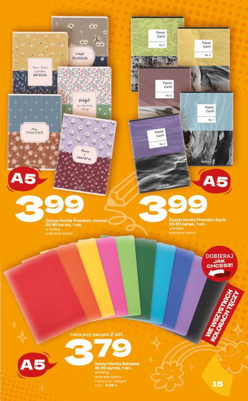 Twój Market - gazetka promocyjna Katalog Szkolny 2026 od wtorku 21.07 do niedzieli 06.09 - strona 15