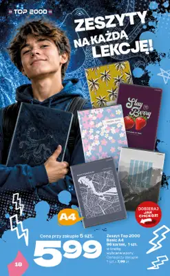 Twój Market - gazetka promocyjna Katalog Szkolny 2026 od wtorku 21.07 do niedzieli 06.09 - strona 18