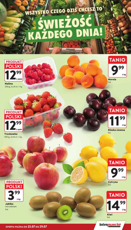Intermarche - gazetka promocyjna Gazetka od czwartku 23.07 do środy 29.07 - strona 7