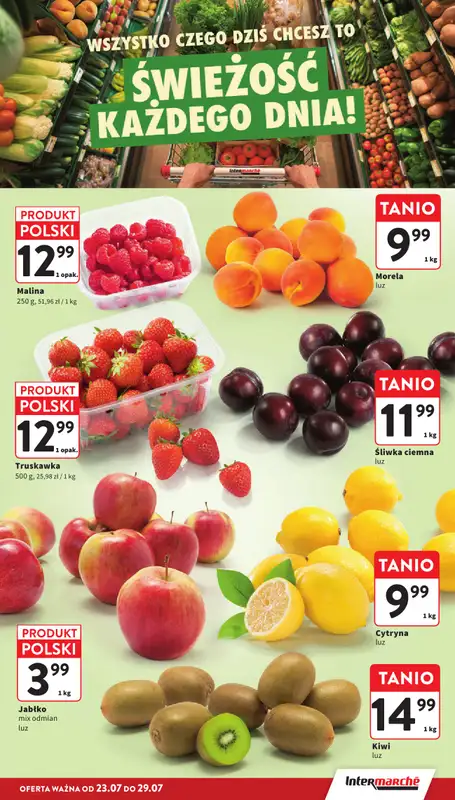 Intermarche - gazetka promocyjna Gazetka od czwartku 23.07 do środy 29.07 - strona 7