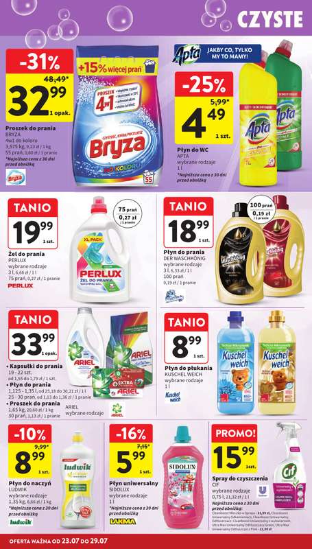 Intermarche - gazetka promocyjna Gazetka od czwartku 23.07 do środy 29.07 - strona 34