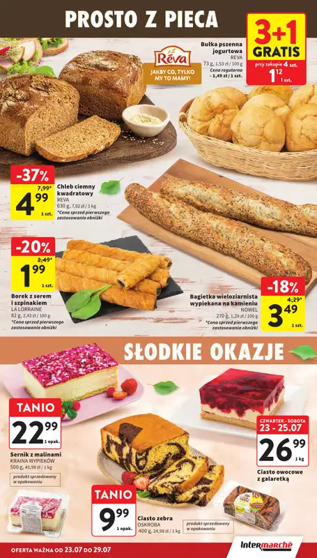 Intermarche - gazetka promocyjna Gazetka od czwartku 23.07 do środy 29.07 - strona 21