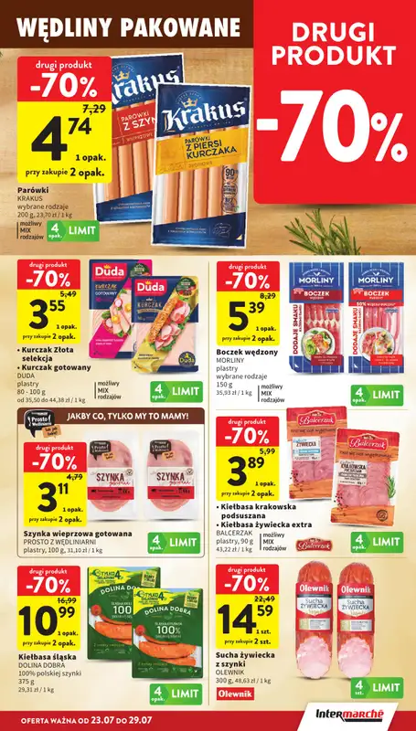 Intermarche - gazetka promocyjna Gazetka od czwartku 23.07 do środy 29.07 - strona 15