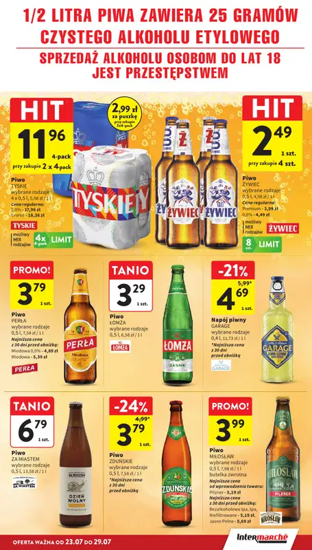 Intermarche - gazetka promocyjna Gazetka od czwartku 23.07 do środy 29.07 - strona 31