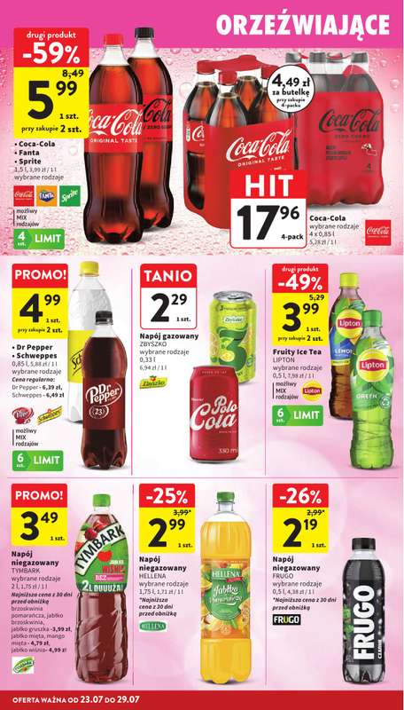 Intermarche - gazetka promocyjna Gazetka od czwartku 23.07 do środy 29.07 - strona 28