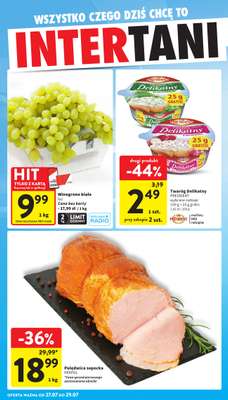 Intermarche - gazetka promocyjna Gazetka od czwartku 23.07 do środy 29.07 - strona 38