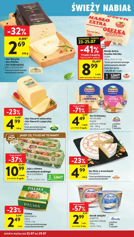 Intermarche - gazetka promocyjna Gazetka od czwartku 23.07 do środy 29.07 - strona 18