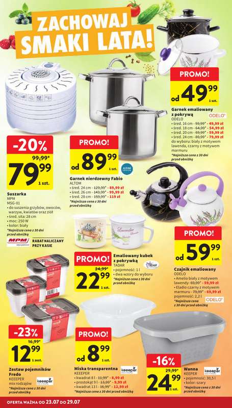 Intermarche - gazetka promocyjna Gazetka od czwartku 23.07 do środy 29.07 - strona 36