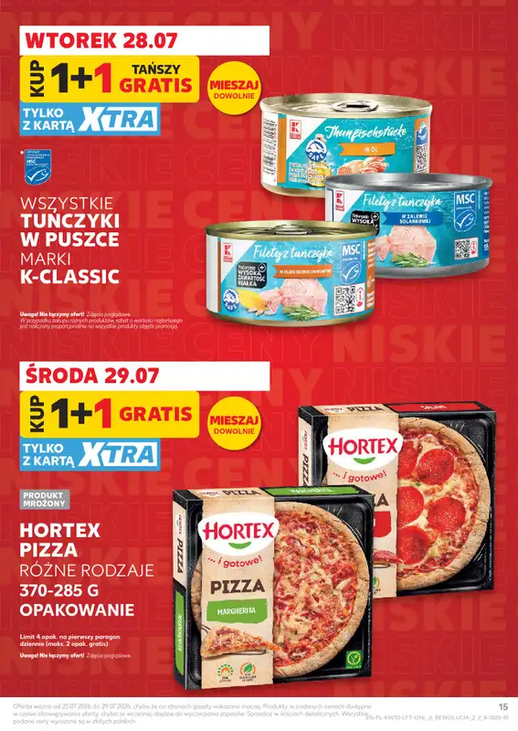 Kaufland - gazetka promocyjna Gazetka Tygodnia od czwartku 23.07 do środy 29.07 - strona 15