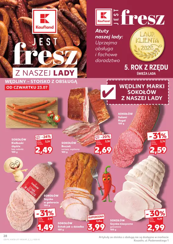 Kaufland - gazetka promocyjna Gazetka Tygodnia od czwartku 23.07 do środy 29.07 - strona 28