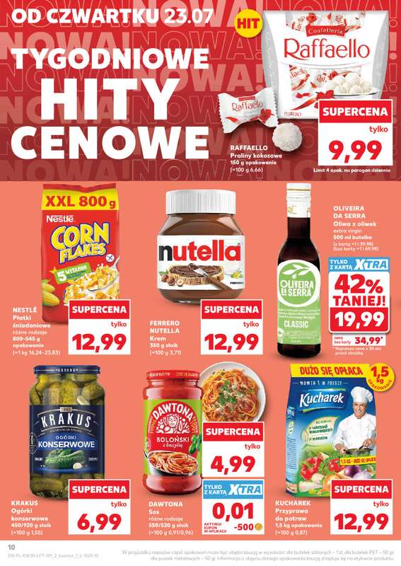Kaufland - gazetka promocyjna Gazetka Tygodnia od czwartku 23.07 do środy 29.07 - strona 10