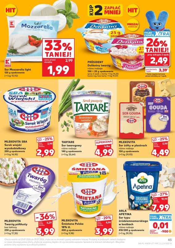 Kaufland - gazetka promocyjna Gazetka Tygodnia od czwartku 23.07 do środy 29.07 - strona 45