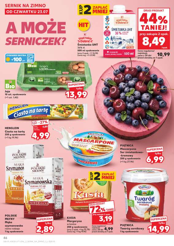 Kaufland - gazetka promocyjna Gazetka Tygodnia od czwartku 23.07 do środy 29.07 - strona 46