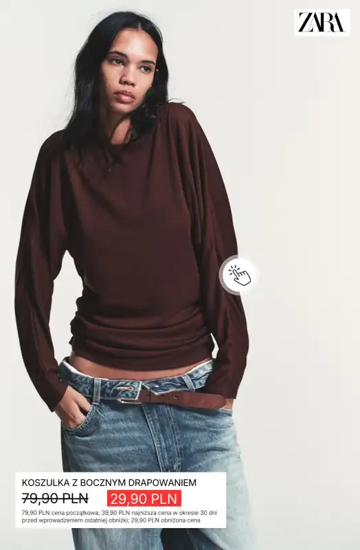 Zara - gazetka promocyjna Wszystko do 49,90 zł od wtorku 21.07  - strona 7