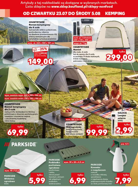 Kaufland - gazetka promocyjna Oferta Kaufland - Non Food od czwartku 23.07 do środy 29.07 - strona 14