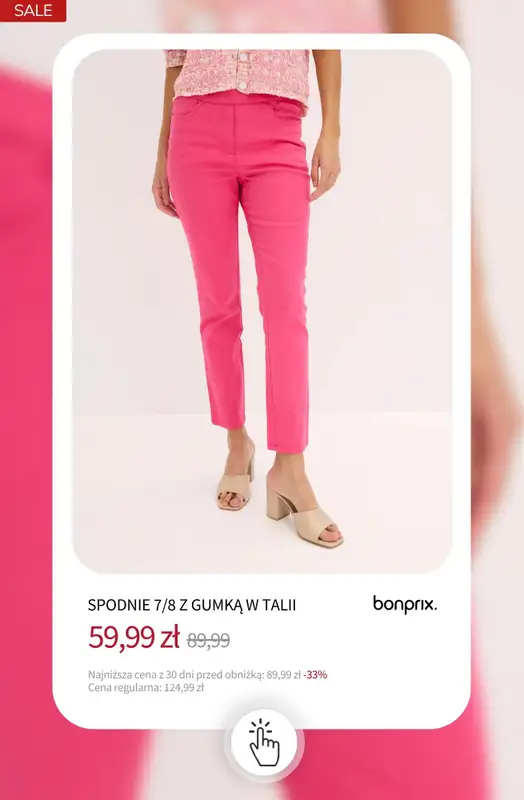 bonprix - gazetka promocyjna Spodnie na wyprzedaży! od wtorku 21.07  - strona 5