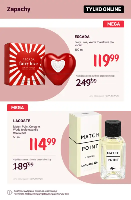 Rossmann - gazetka promocyjna Promocje TYLKO ONLINE od wtorku 21.07 do środy 29.07 - strona 8
