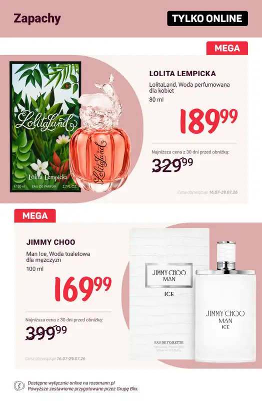 Rossmann - gazetka promocyjna Promocje TYLKO ONLINE od wtorku 21.07 do środy 29.07 - strona 7