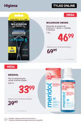 Rossmann - gazetka promocyjna Promocje TYLKO ONLINE od wtorku 21.07 do środy 29.07 - strona 9