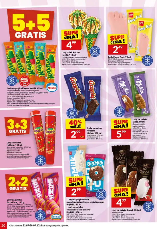 Twój Market - gazetka promocyjna Gazetka od środy 22.07 do wtorku 28.07 - strona 20