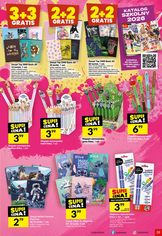Twój Market - gazetka promocyjna Gazetka od środy 22.07 do wtorku 28.07 - strona 39