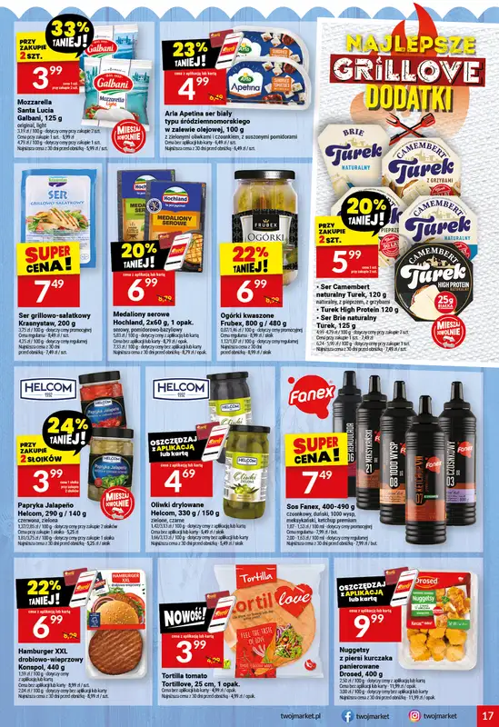 Twój Market - gazetka promocyjna Gazetka od środy 22.07 do wtorku 28.07 - strona 17