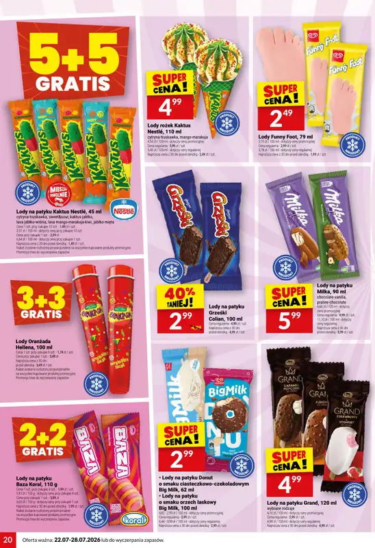 Twój Market - gazetka promocyjna Gazetka od środy 22.07 do wtorku 28.07 - strona 20