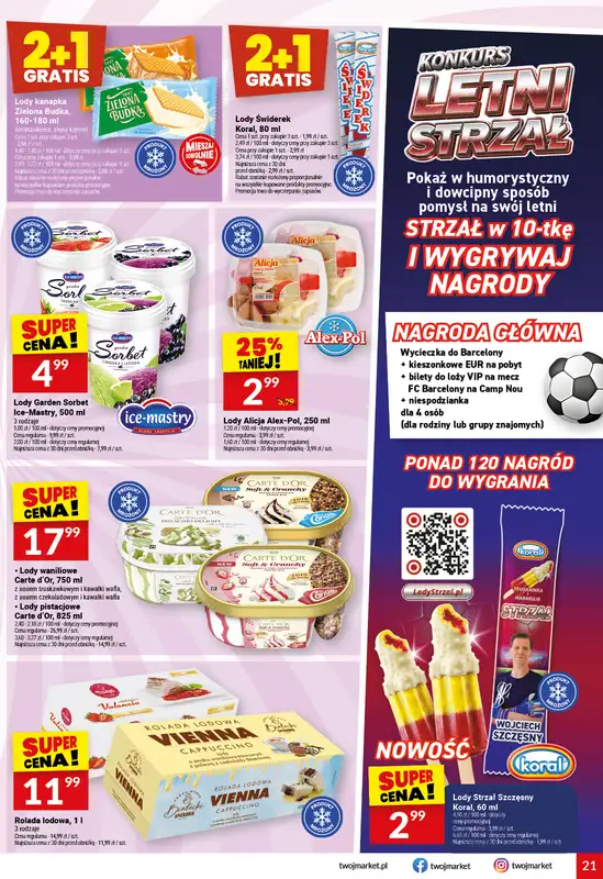 Twój Market - gazetka promocyjna Gazetka od środy 22.07 do wtorku 28.07 - strona 21