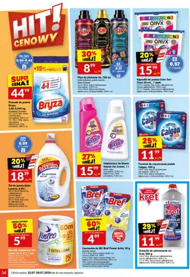 Twój Market - gazetka promocyjna Gazetka od środy 22.07 do wtorku 28.07 - strona 34