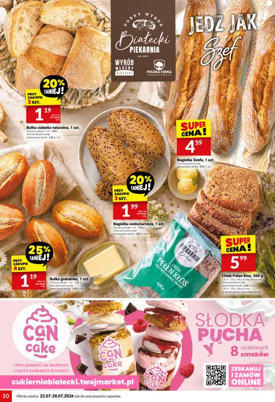 Twój Market - gazetka promocyjna Gazetka od środy 22.07 do wtorku 28.07 - strona 10