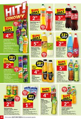 Twój Market - gazetka promocyjna Gazetka od środy 22.07 do wtorku 28.07 - strona 30