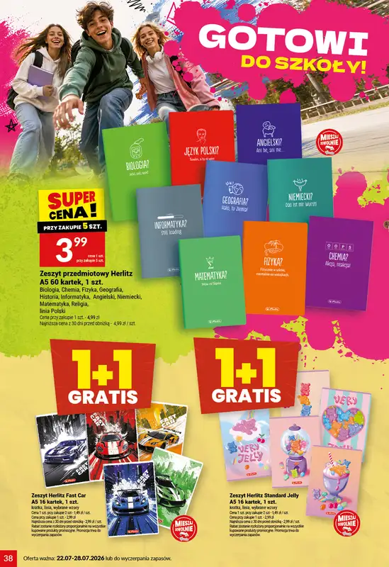 Twój Market - gazetka promocyjna Gazetka od środy 22.07 do wtorku 28.07 - strona 38