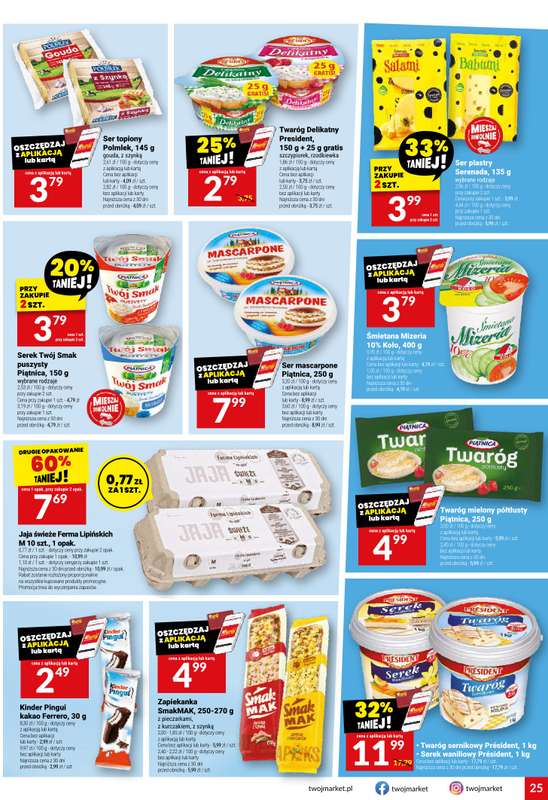 Twój Market - gazetka promocyjna Gazetka od środy 22.07 do wtorku 28.07 - strona 25
