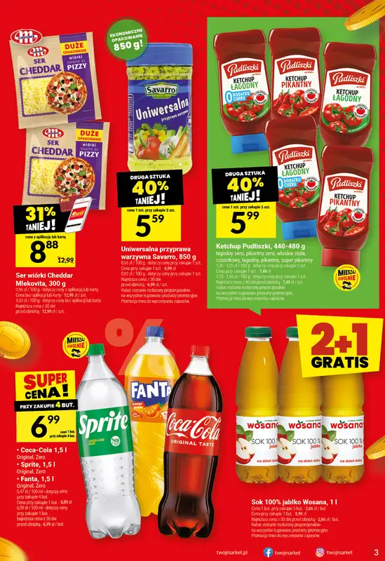 Twój Market - gazetka promocyjna Gazetka   - strona 3