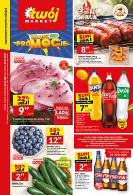Twój Market - gazetka promocyjna Gazetka od środy 22.07 do wtorku 28.07