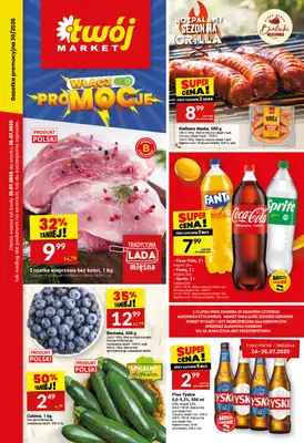Twój Market - gazetka promocyjna Gazetka od środy 22.07 do wtorku 28.07