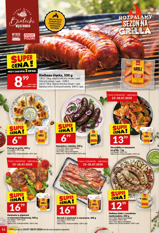 Twój Market - gazetka promocyjna Gazetka od środy 22.07 do wtorku 28.07 - strona 16