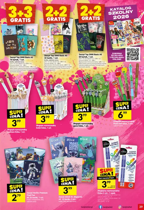 Twój Market - gazetka promocyjna Gazetka od środy 22.07 do wtorku 28.07 - strona 39