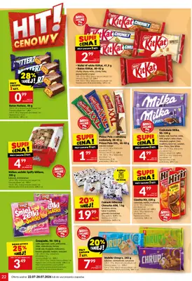Twój Market - gazetka promocyjna Gazetka od środy 22.07 do wtorku 28.07 - strona 22