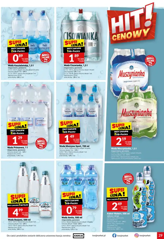 Twój Market - gazetka promocyjna Gazetka od środy 22.07 do wtorku 28.07 - strona 29
