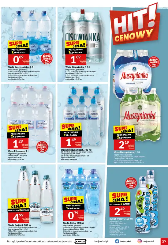 Twój Market - gazetka promocyjna Gazetka od środy 22.07 do wtorku 28.07 - strona 29