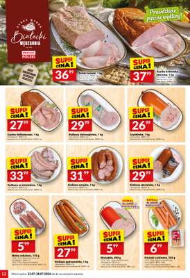 Twój Market - gazetka promocyjna Gazetka od środy 22.07 do wtorku 28.07 - strona 12